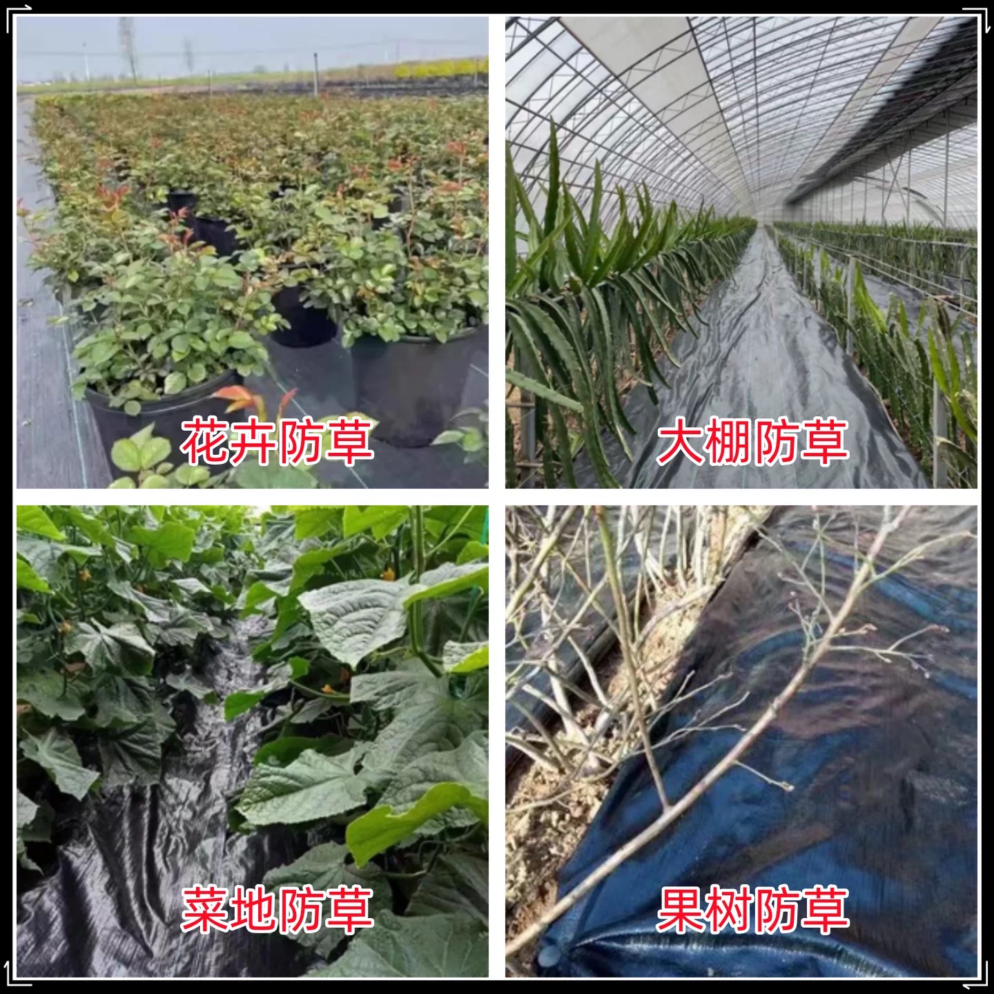 长治市黑白养殖膜防草布 - 一站式服务